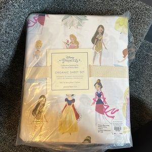 Pottery Barn Princess Full size sheet set
